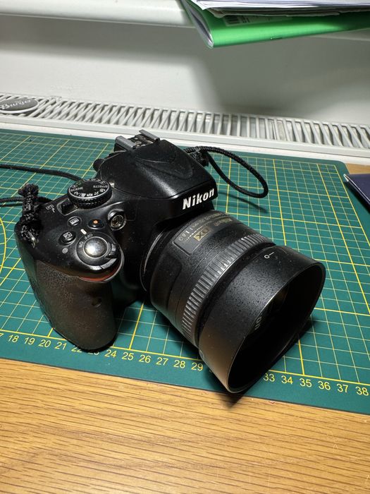 Aparat Lustrzanka Nikon D5100 + 2 obiektywy - Nikkor 35mm f 1.8