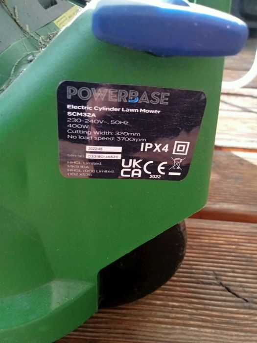 Kosiarka elektryczna bębnowa Powerbase 400W