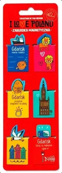 Zakładki Magnetyczne Ilp Gdańsk Ilp-Zak.s-Gd-04. Pan Dragon. Nowy Produkt