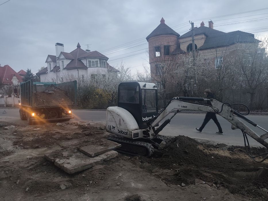 Вивіз будсміття. Самосвали 10-15т. Доставка піску, щебеню. Київ та обл.