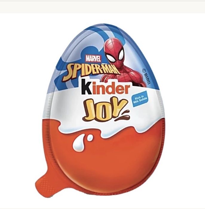 Кіндер джой людина павук/ Kinder Joy серії Spider-Man Marvel