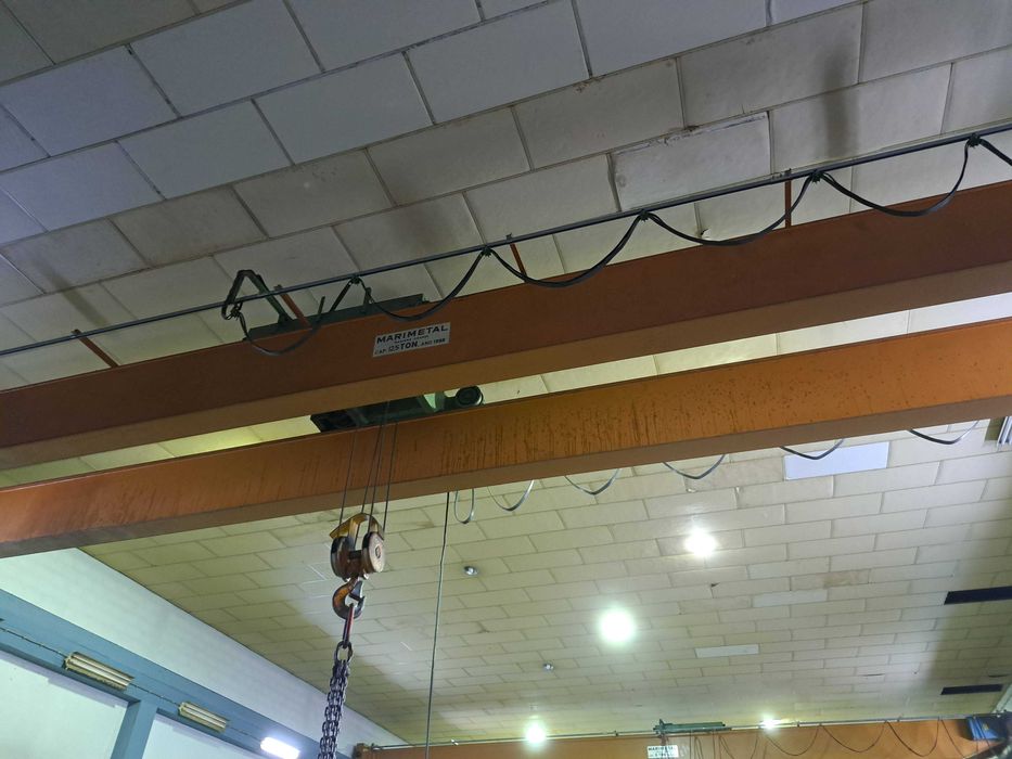 Ponte rolante STAHL de 12,5 ton 15 metros #GEUMACH1