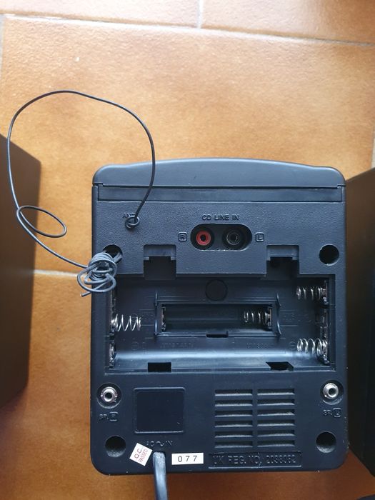 Aparelhagem, leitor cassetes