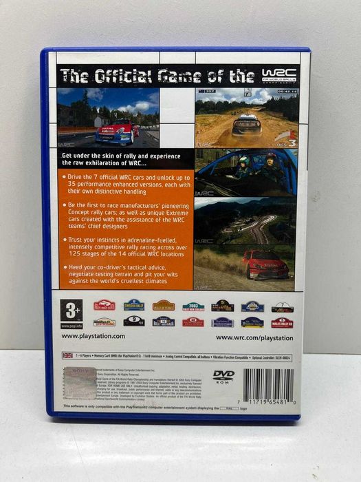PS2 - WRC 3 The Official Game of the FIA World Rally Championship
