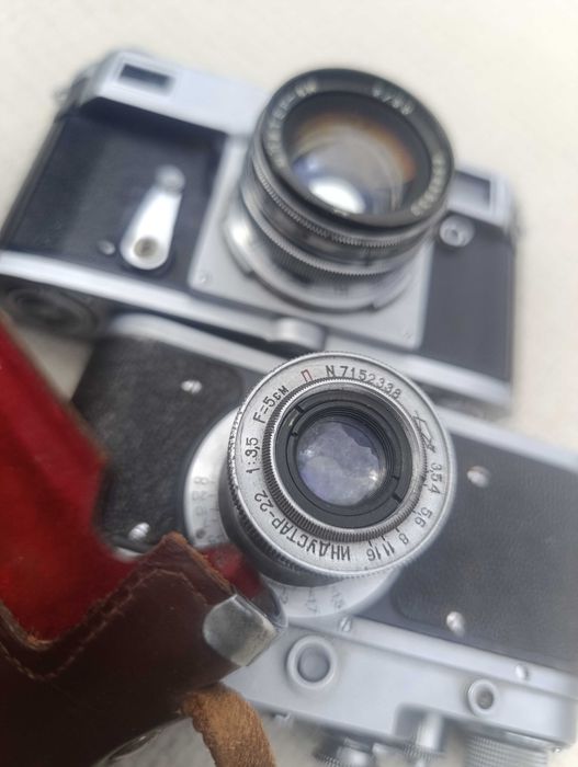 Фотоаппараты Киев и Зоркий