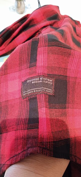 Koszula męska ciepła Diverse rozm. XL