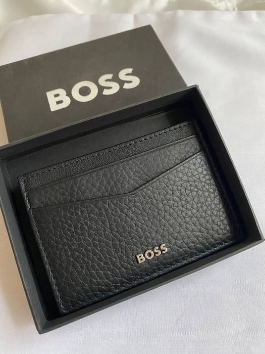 BOSS | Чоловічий шкіряний кардхолдер (гаманець)
