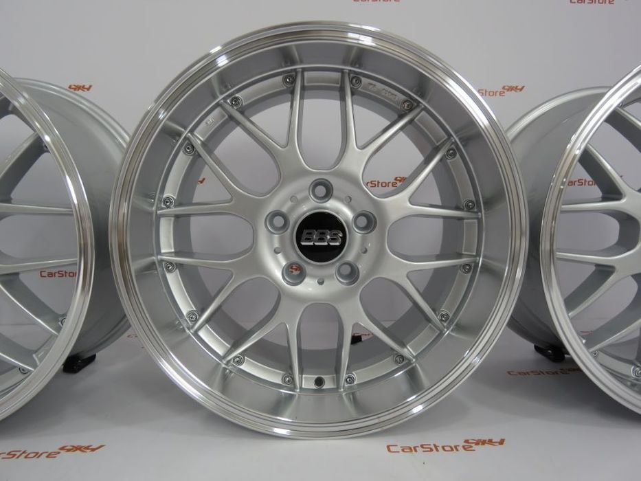 Jante Look BBS RS GT 18 8 +9 et35 5x120 Silver
