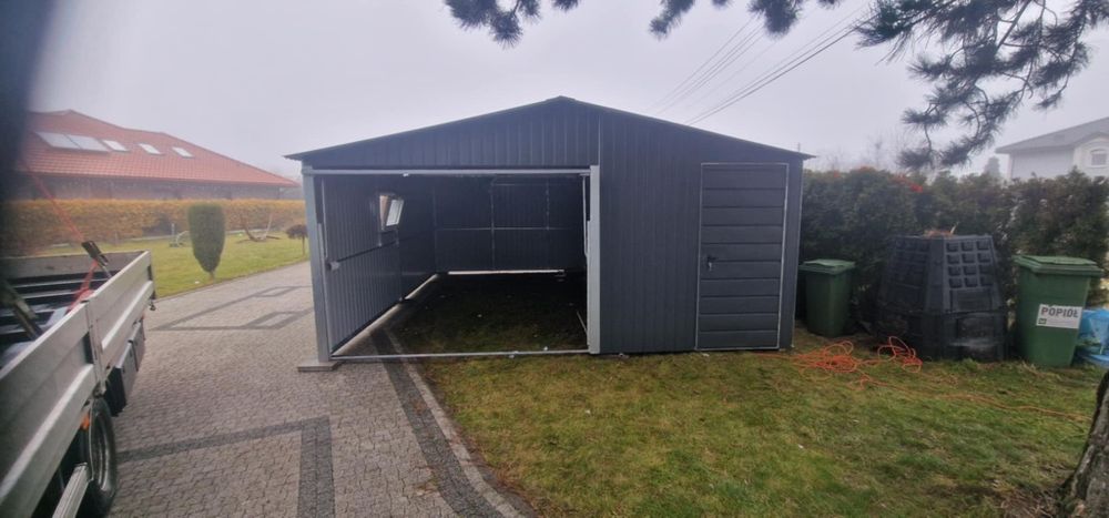 Garaż blaszany 5m x 6m - PRODUCENT