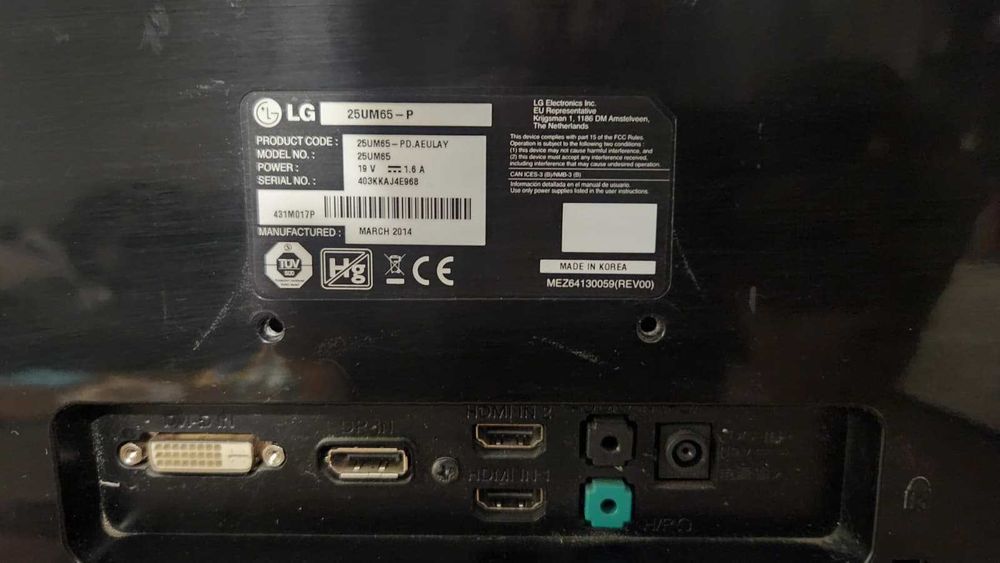 Monitor LG 25UM65-P