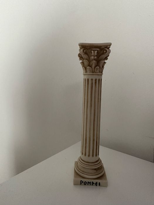 Статуетка афінська колона Pompei  полікарбонат/ декор для дому
