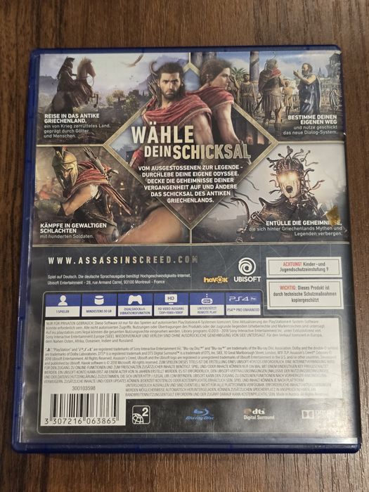 Assassins Creed Odyssey PS4