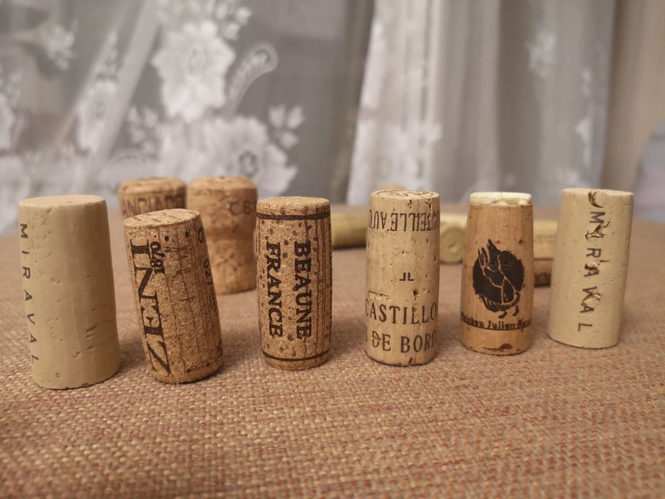 Пробки винные(корк/силикон/тумба игр) Велика кількість