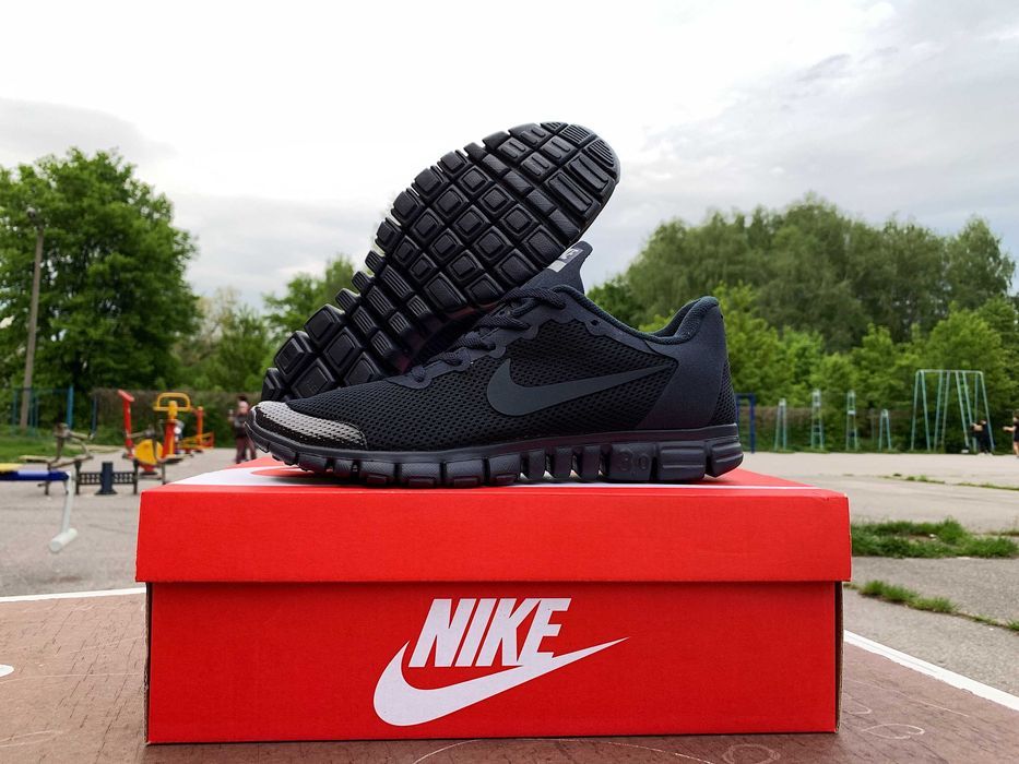 Мужские кроссовки Nike Free Run 3.0 (3 цвета) легкие сетка 40-46 летние
