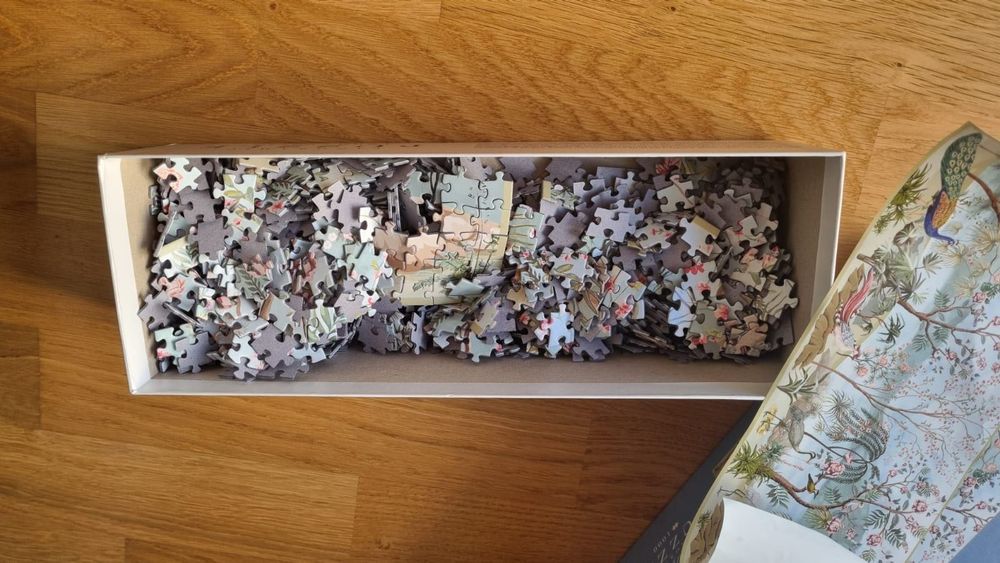 Puzzle panoramiczne 1000 elementów Secret Garden Nr 3 – Interdruk