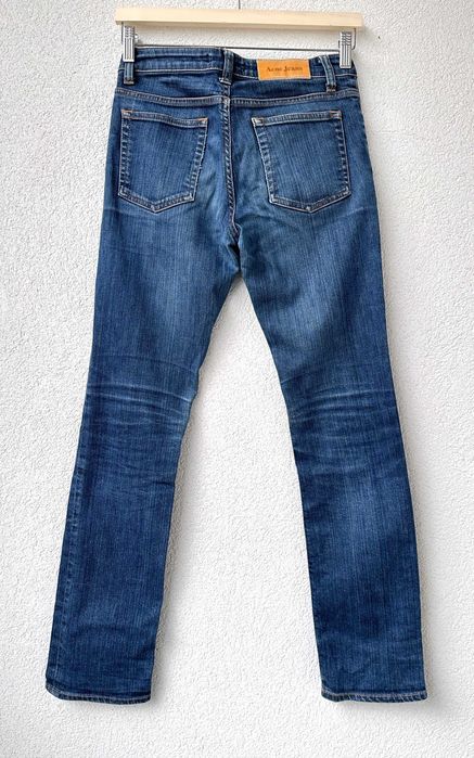 Spodnie jeansowe ACNE JEANS Hep Raw damskie dżinsy slim r. 28/32