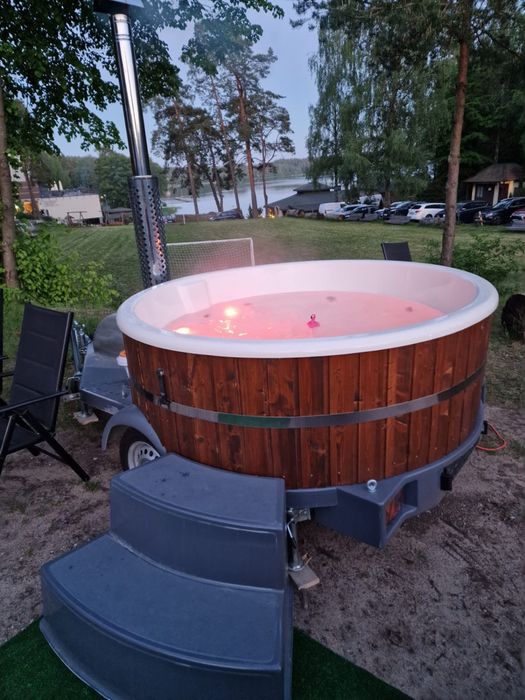 Wynajem mobilnej balii ogrodowej ,jacuzzi mobilne , ruska bania