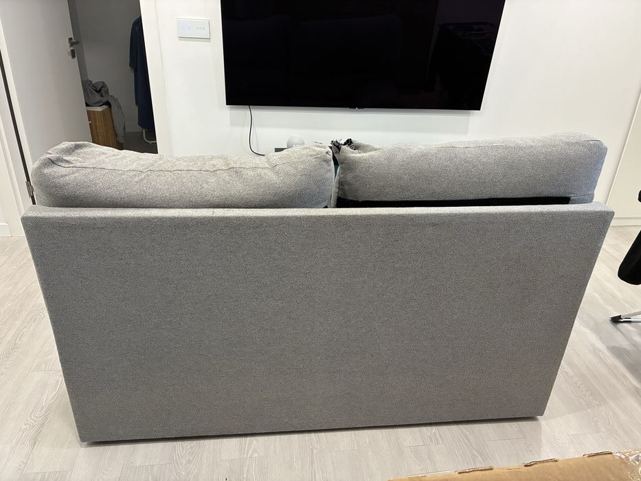 Sofá 2 Lugares Cinzento