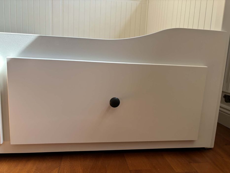 Łożko rozkladane Hemnes Ikea