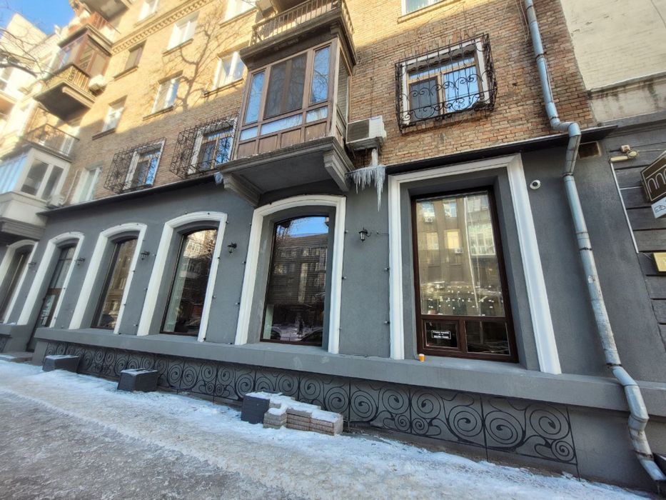 Аренда приміщення фасад 165м2 клініка стоматологія Липки Арсенальна