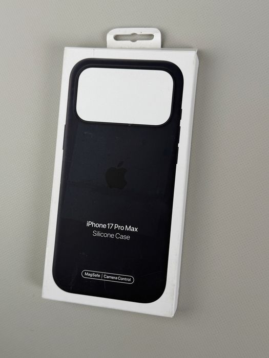 Оригінал чохол iphone 17 pro max Silicone Case black чорний