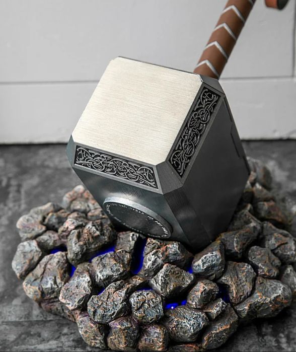 Martelo do Thor Mjolnir Metal Tamanho Real 1:1 Premium