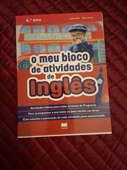 O meu livro de atividades de Inglês - 4° ano