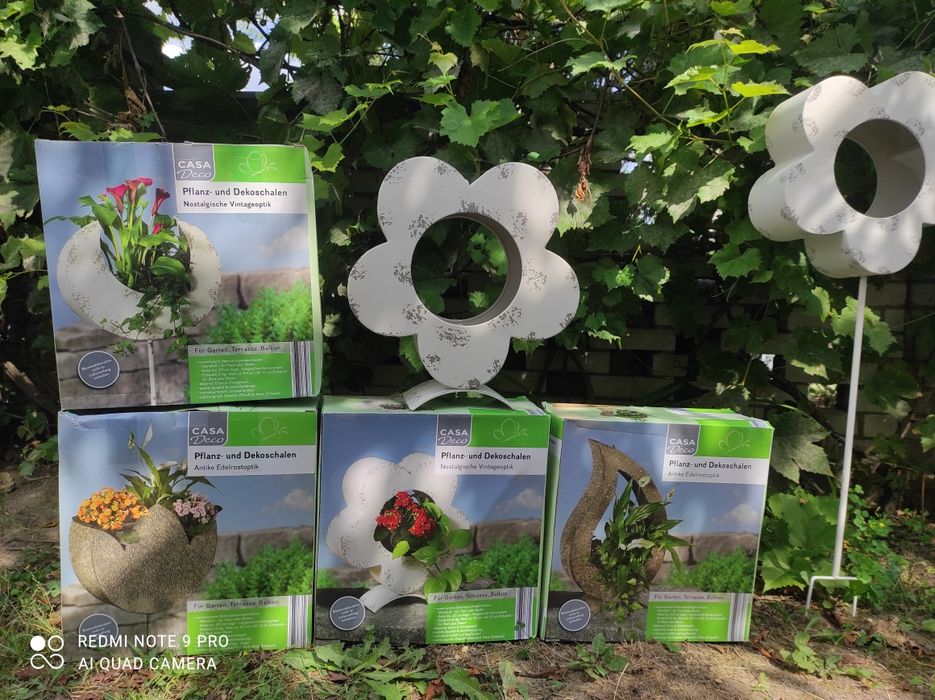 Декоративні вазони для квітів 3в1