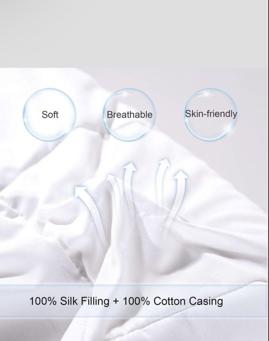 Преміум'якості 100% шовкова ковдра Since Silk