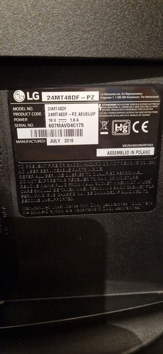 Televisor Lg 24M48DF