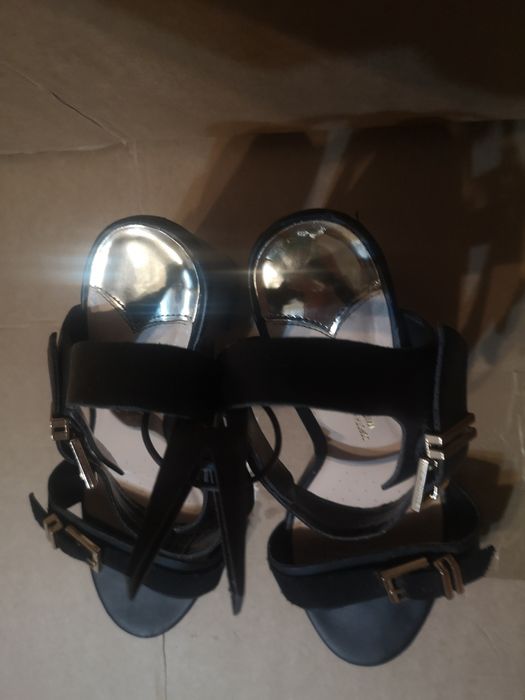 Za 2 pary .różowe skóra  Lasocki na koturnie z korka i Dorothy Perkins