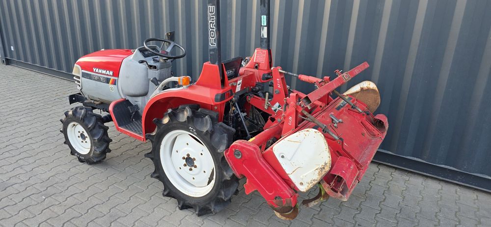 Traktorek ogrodowy 4x4 Yanmar Forte AF-16 sadowniczy komunalny rewers , glebogryzarka