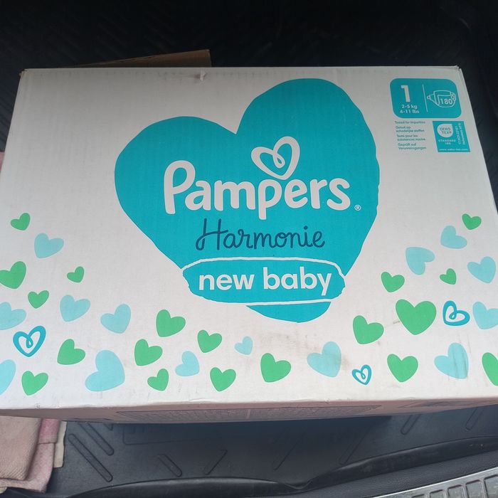 Підгузники Pampers Harmonie 1 180 Німеччина.