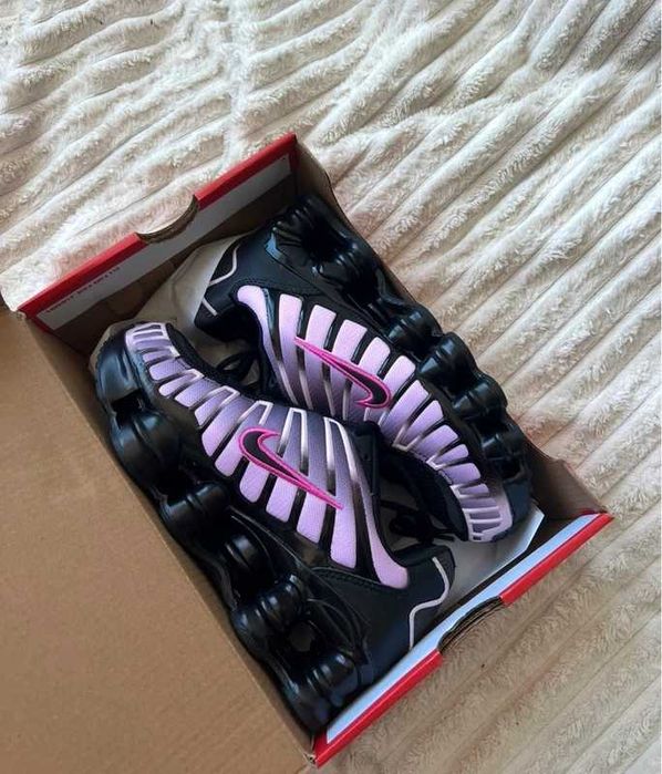 Nike Shox TL Black Playful Pink r.39