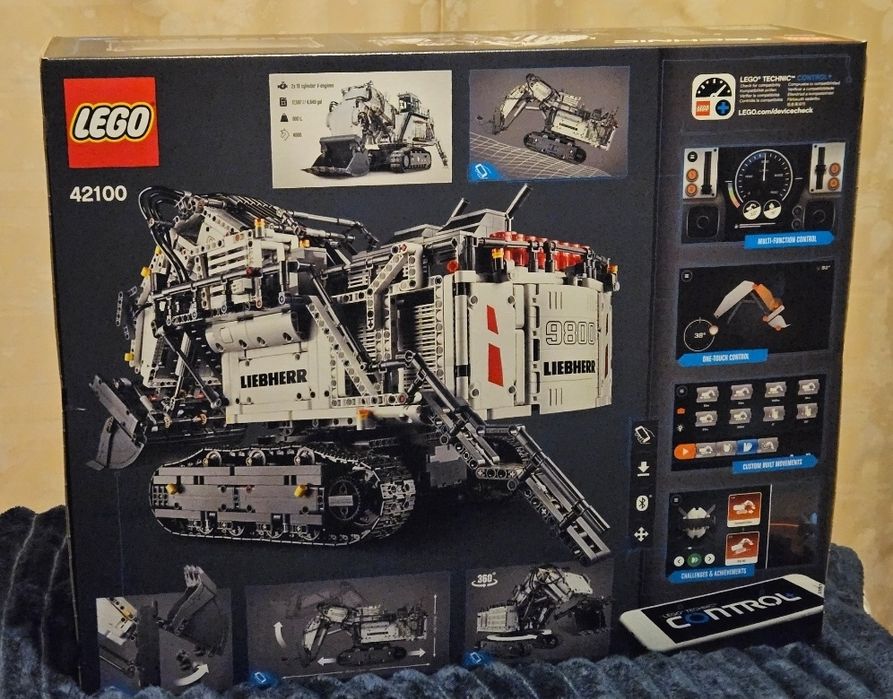 LEGO Technic 42100 Koparka Liebherr R 9800