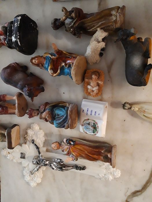 Conjunto de Artigos/Figuras Religiosos