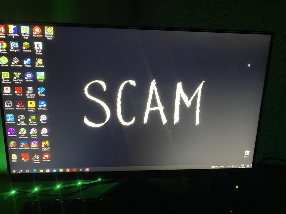 Монитор Samsung fullhd 75гц