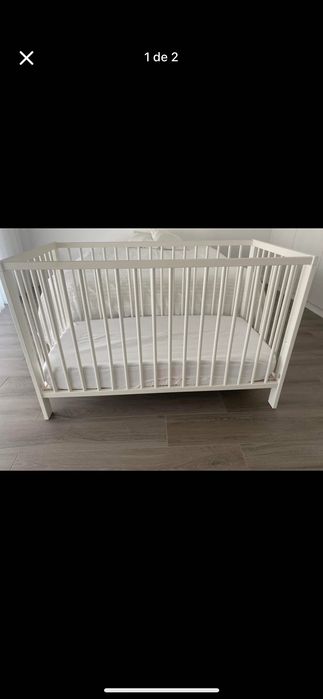 Berço ikea branco