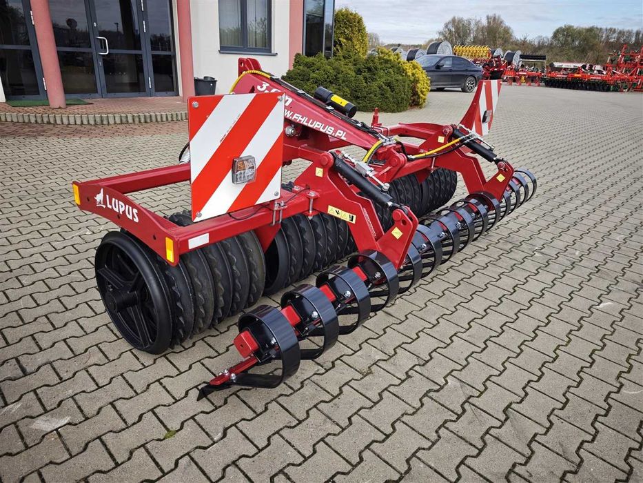 Wał na przedni tuz doprawiający cambridge 3m z włóką | Producent
