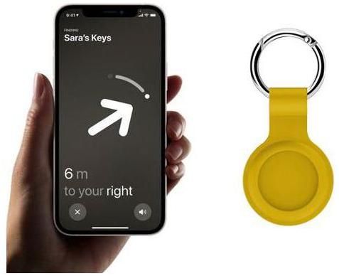 Silikonowe Etui Case Brelok Kluczy Do Apple Airtag