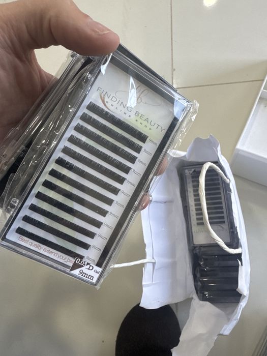 Material para extenção de pestanas novo