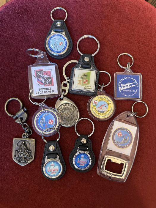 Breloki Air Show Lotnictwo samolot zestaw