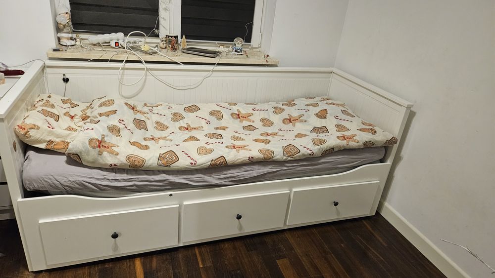 IKEA HEMNES rama leżanki z 3 szufladami