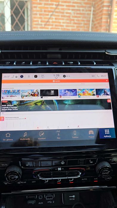 Polskie Menu Konwersja USA EU Jeep Dodge Chrysler Alfa Romeo