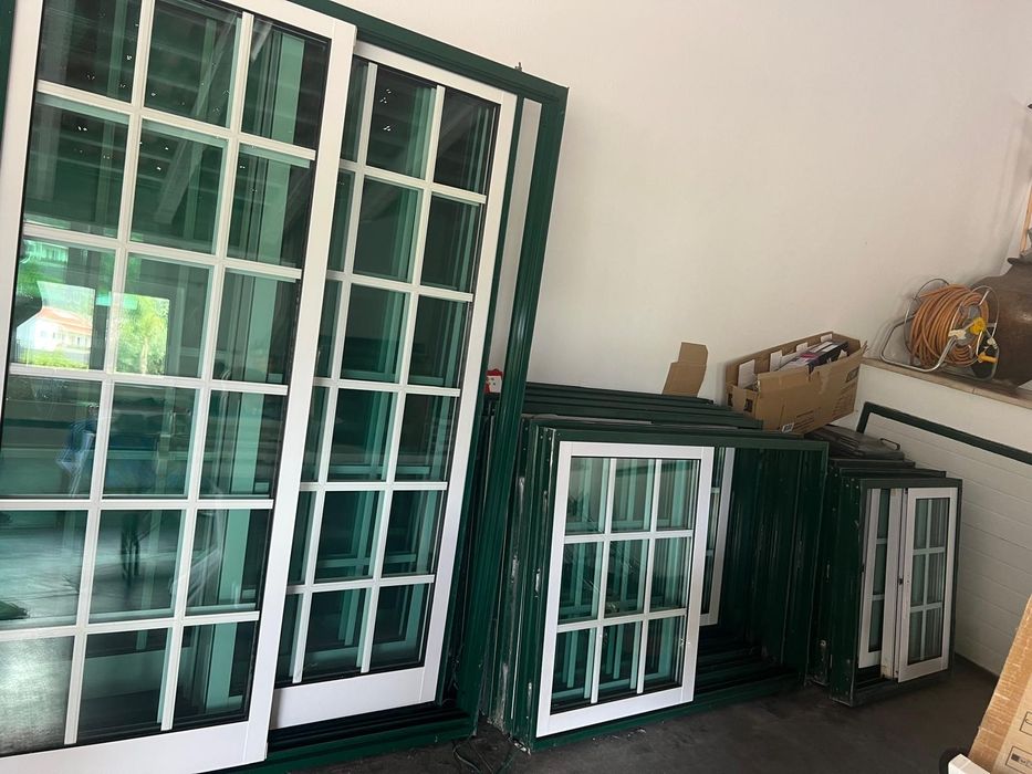 Janelas usadas vidro duplo