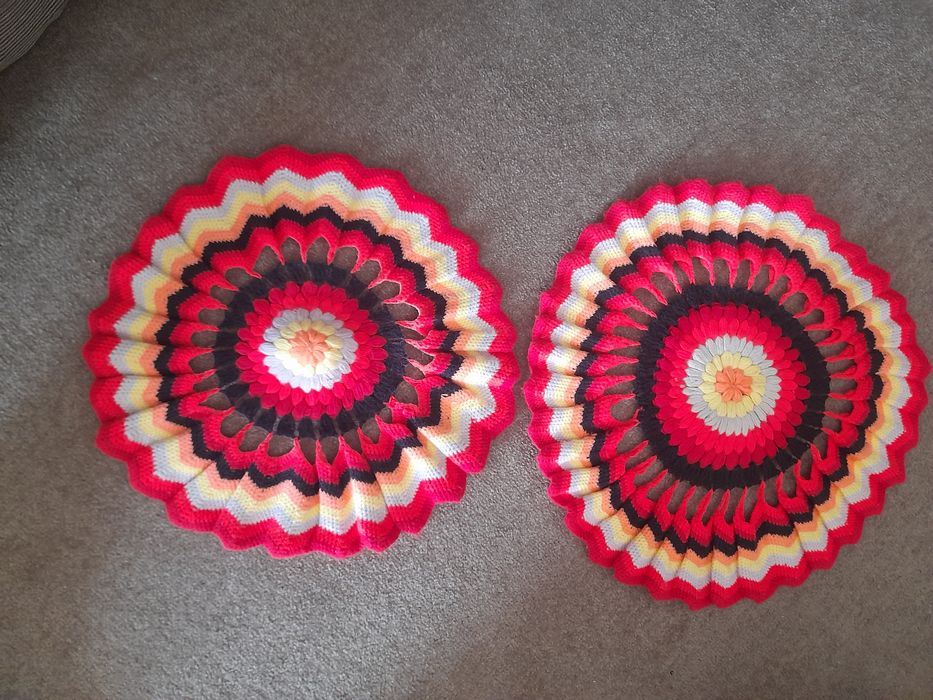 Almofadas em crochet