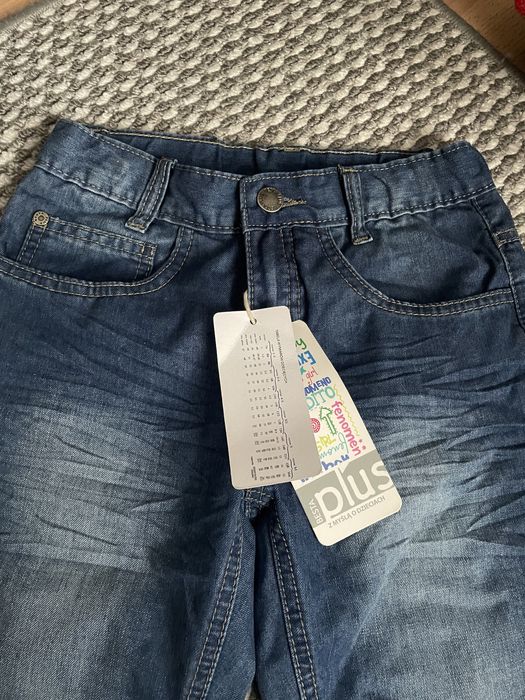 Spodnie/jeansy dla chłopca r.140 nowe