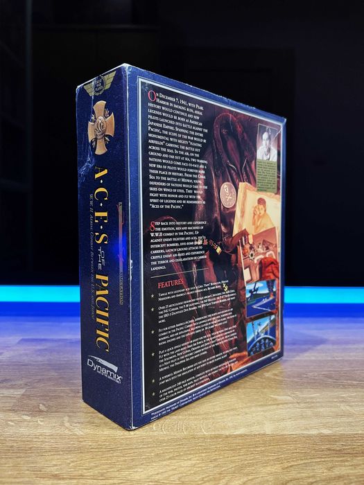 Aces of the Pacific 3,5" (PC PL 1992) BIG BOX polskie wydanie IPS