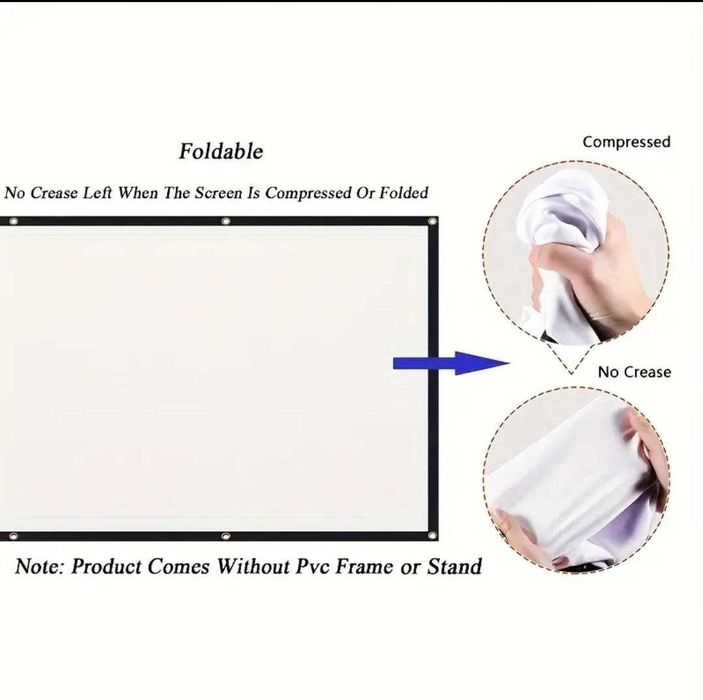 60/72/84/100/120/150/180/200 D Проекционный Экран/Проекційні екрани 4K
