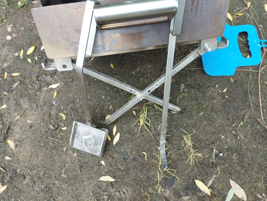 Мангал коптильня нержавейка